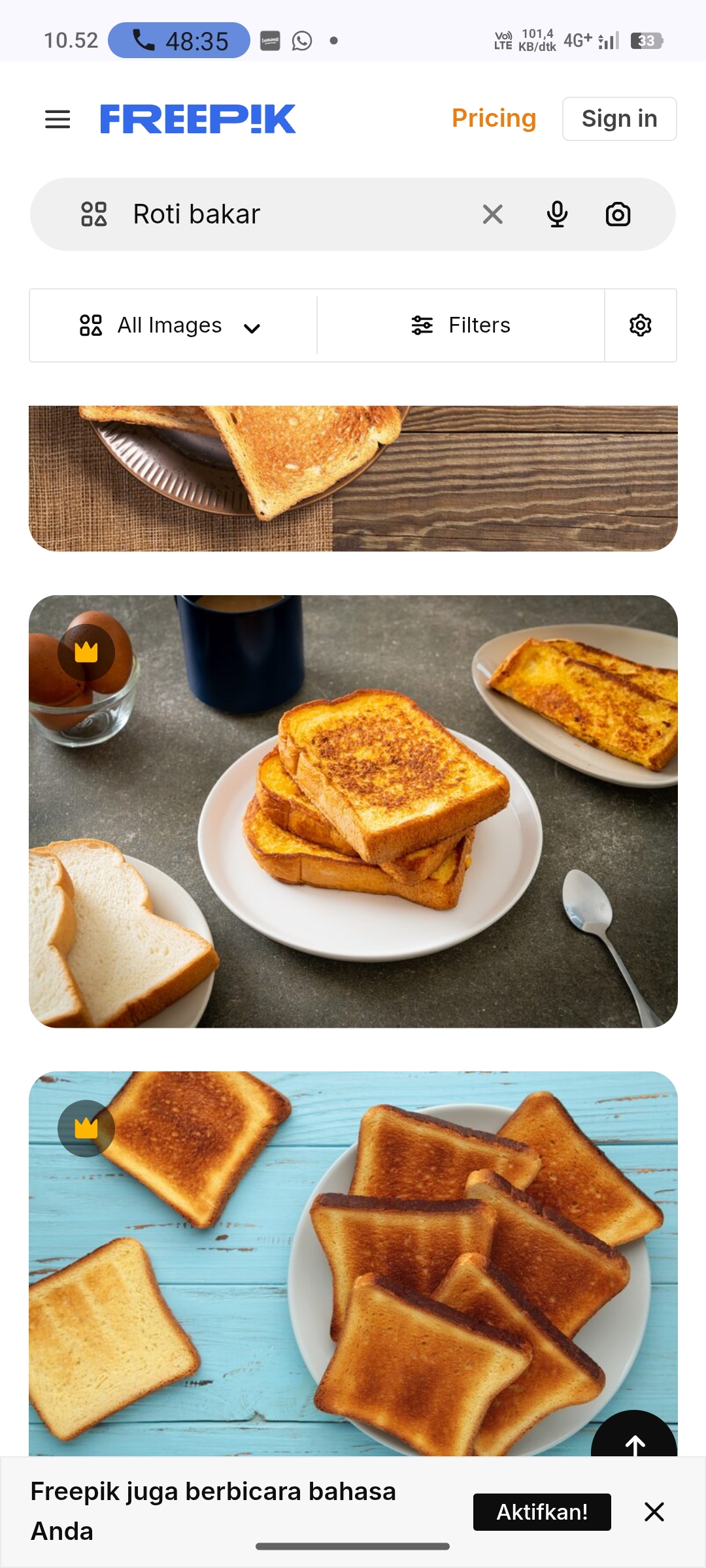 Roti Bakar