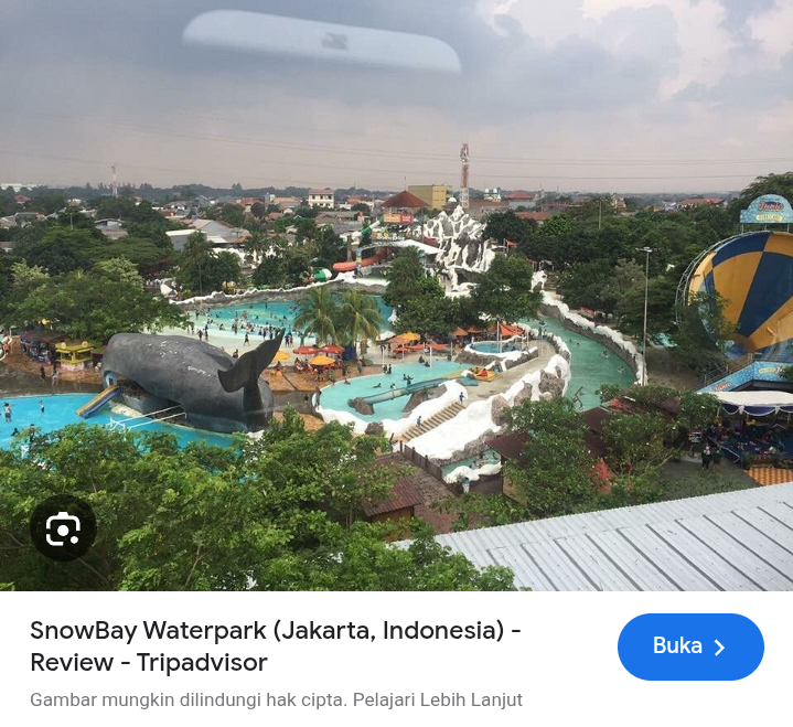 Daftar wahana favorit di snowbay waterpark
