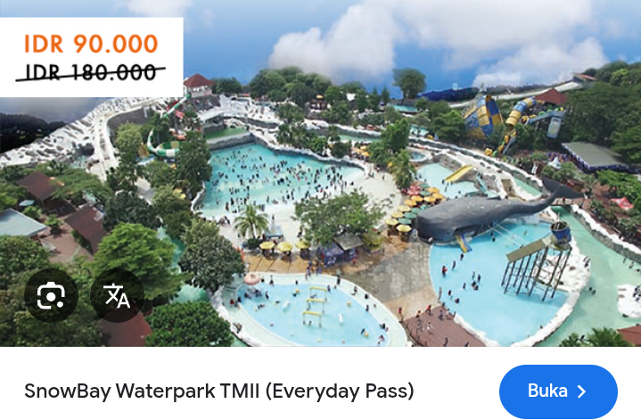 Promo tiket snowbay waterpark