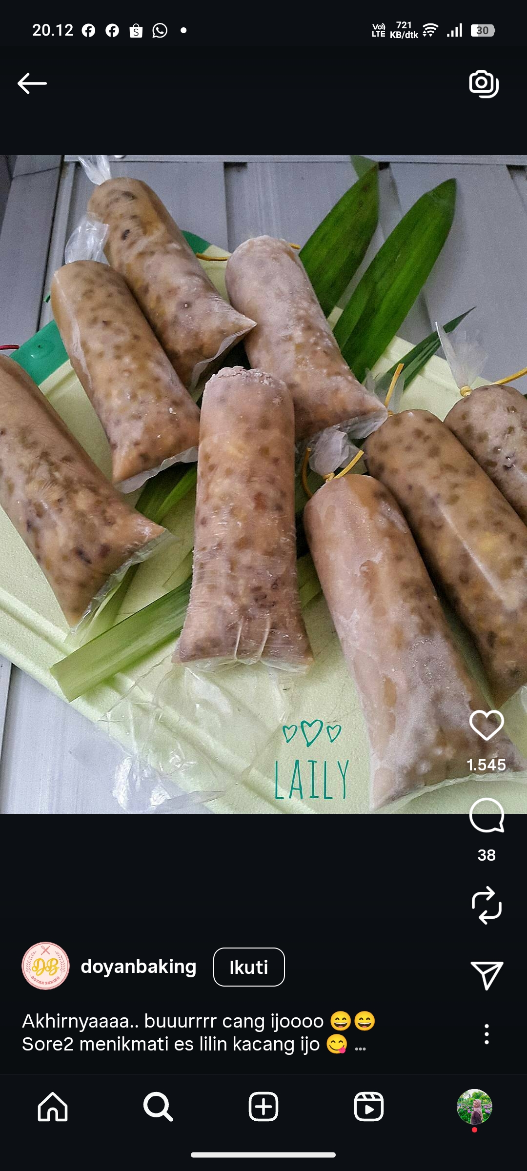 Es lilin jadul kacang hijau