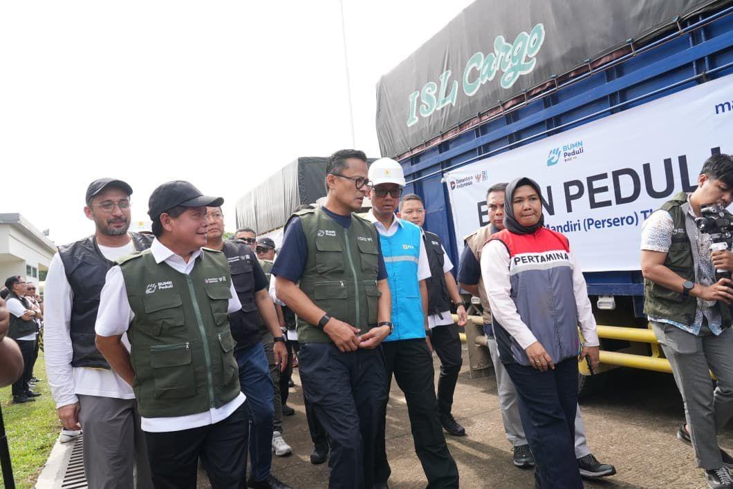 BRI Peduli menerjunkan ribuan relawan untuk membantu pemulihan di wilayah bencana Sumatera.