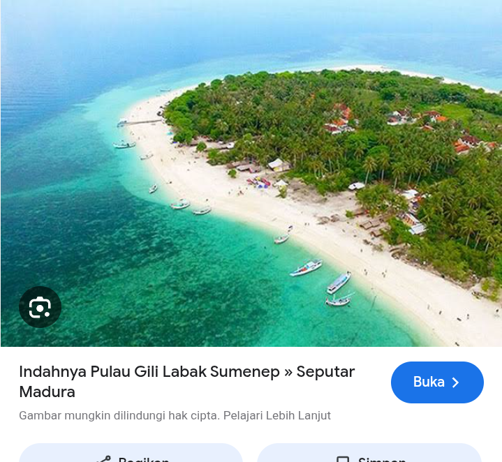Wisata gili labak