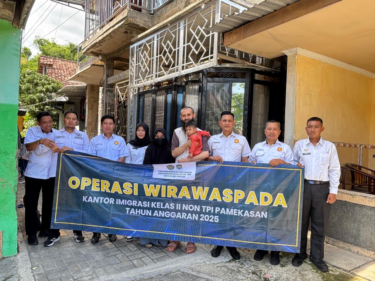 Operasi Wirawaspada kantor Imigrasi Pamekasan.