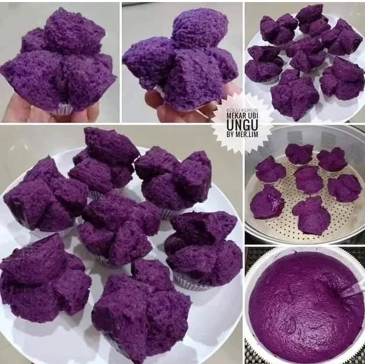 Resep bolu kukus ubi