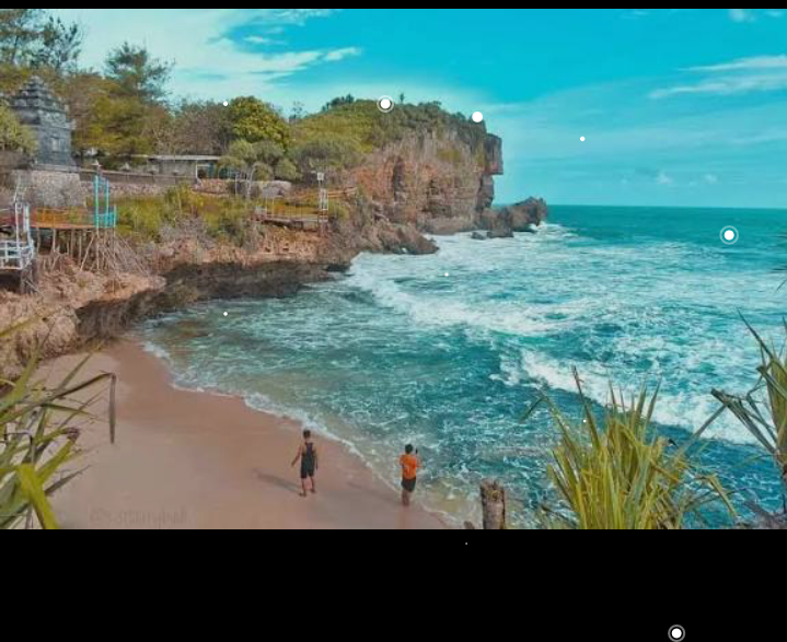 Pantai selatan jogja