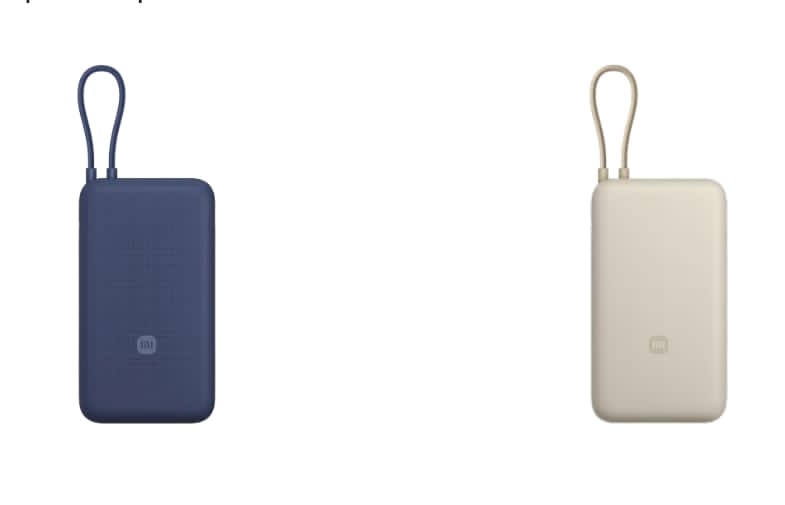 Varian warna Xiaomi 33W Power Bank 20000mAh (Integrated Cable)