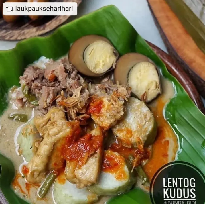 Resep lontong kudus