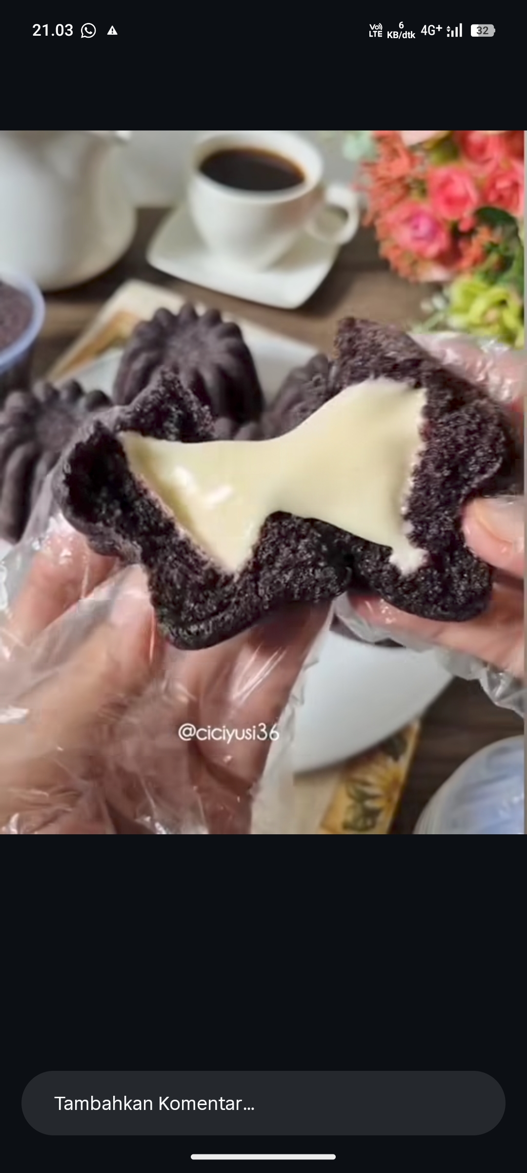 Ilustrasi Cake Kukus Lumer