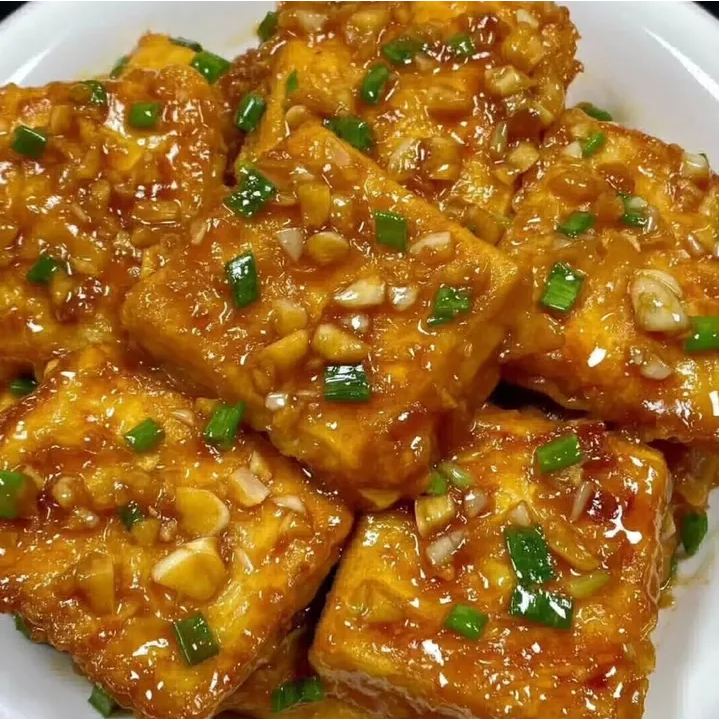 Resep tahu bawang putih madu