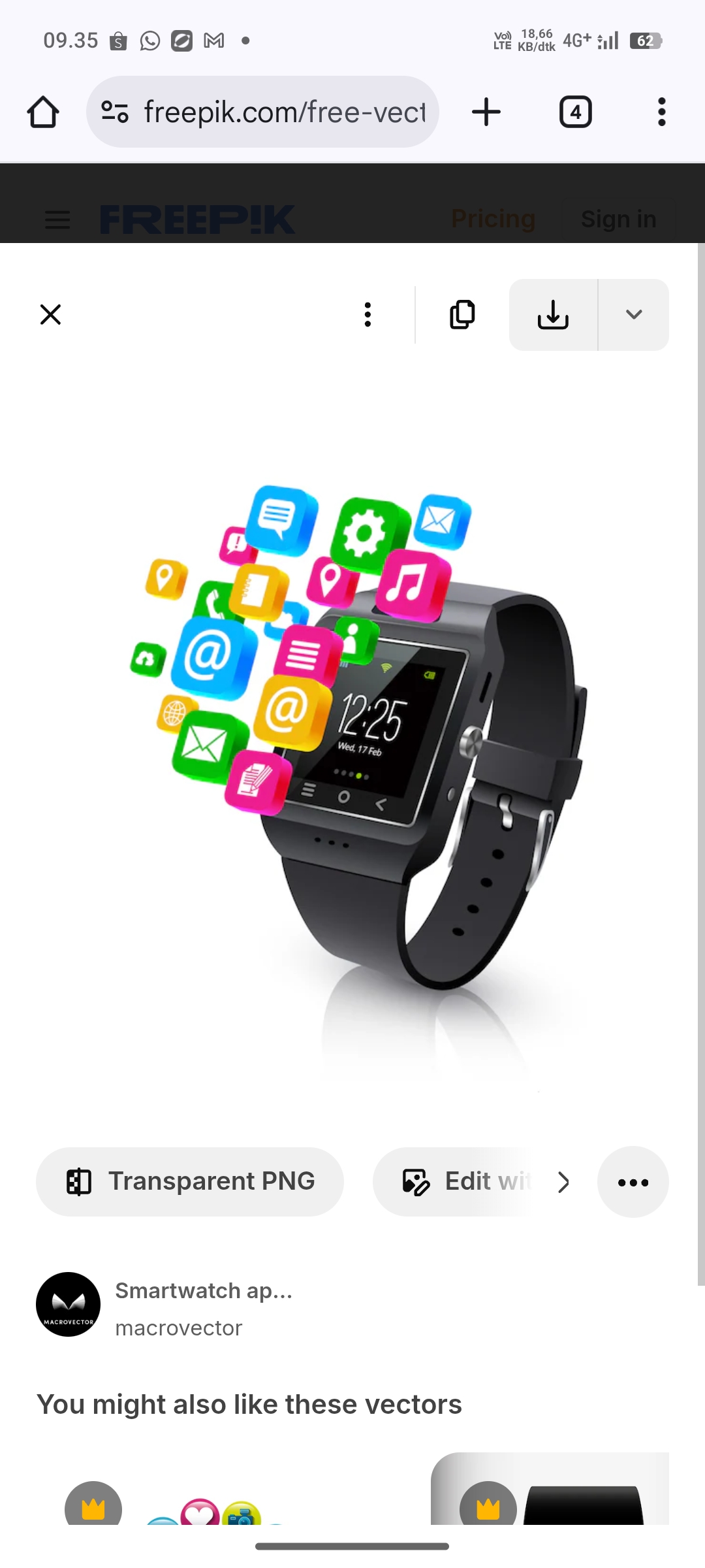 Ilustrasi Smartwatch yang Sudah Bisa Balas WA