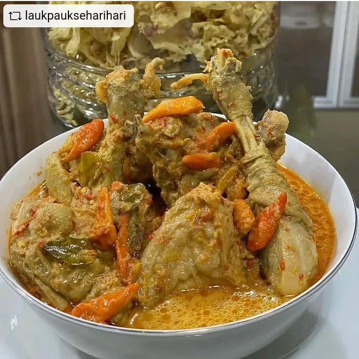Resep ayam kampung bumbu rujak
