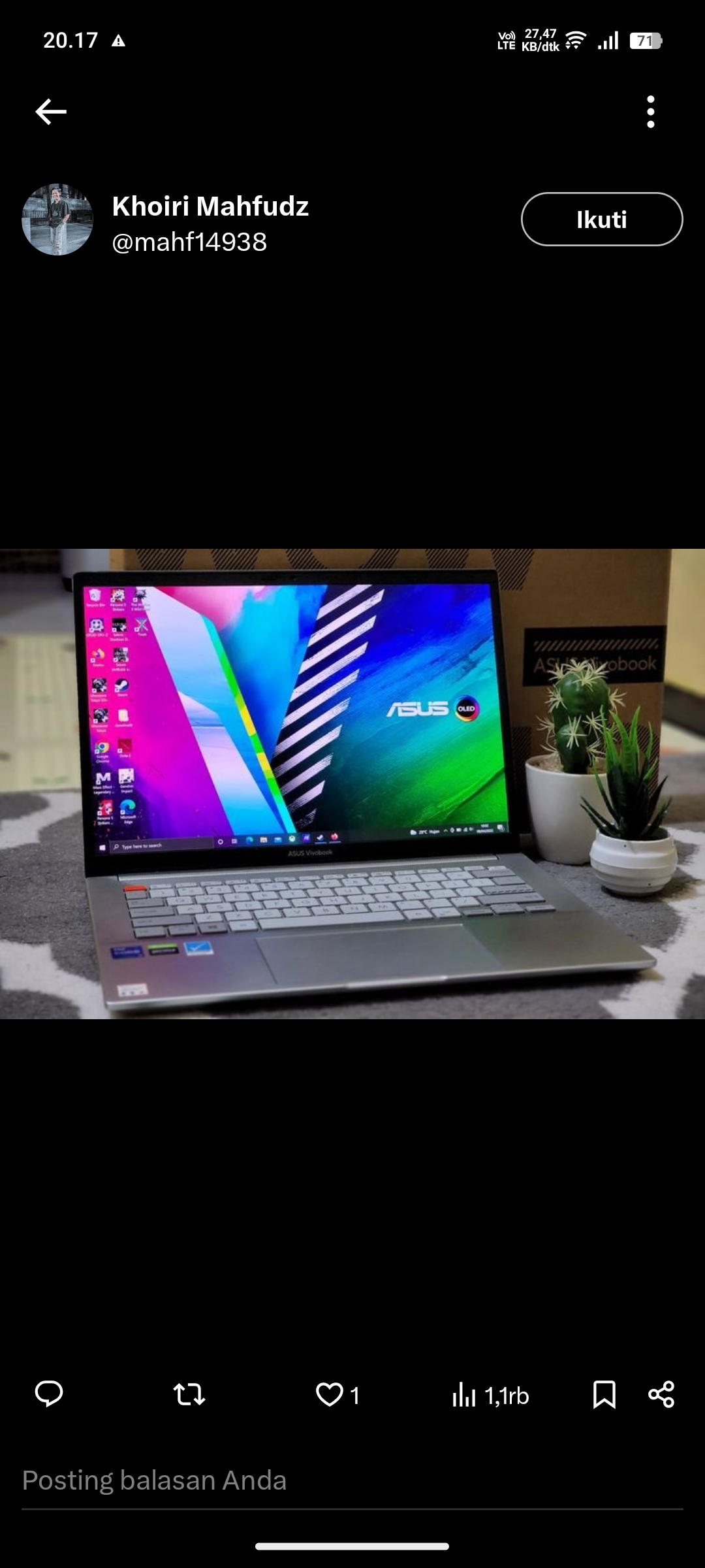 ASUS Vivobook Pro 14X OLED