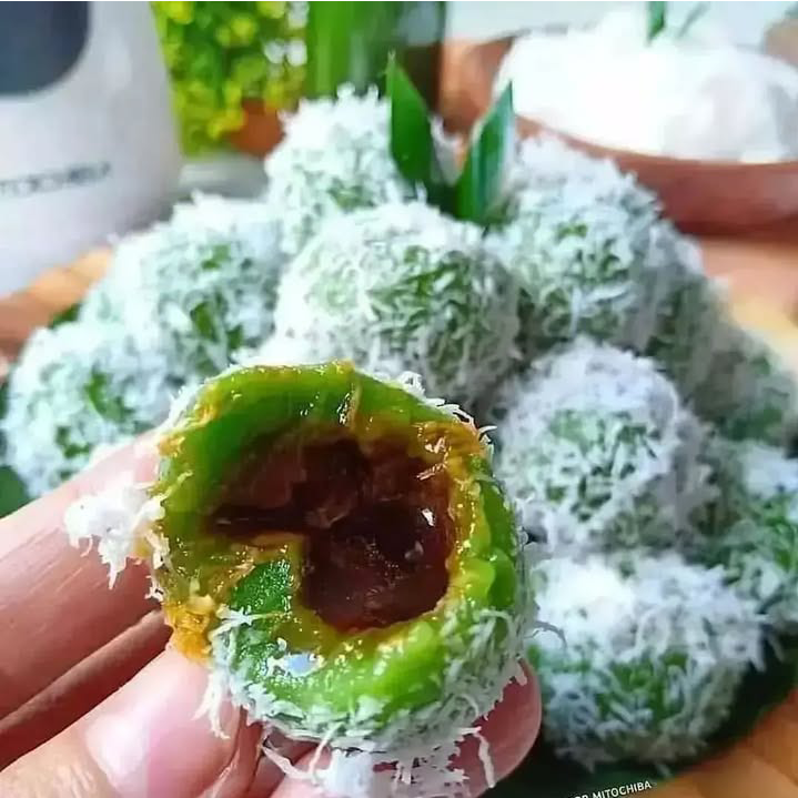 Resep kelepon isi gula aren lumer