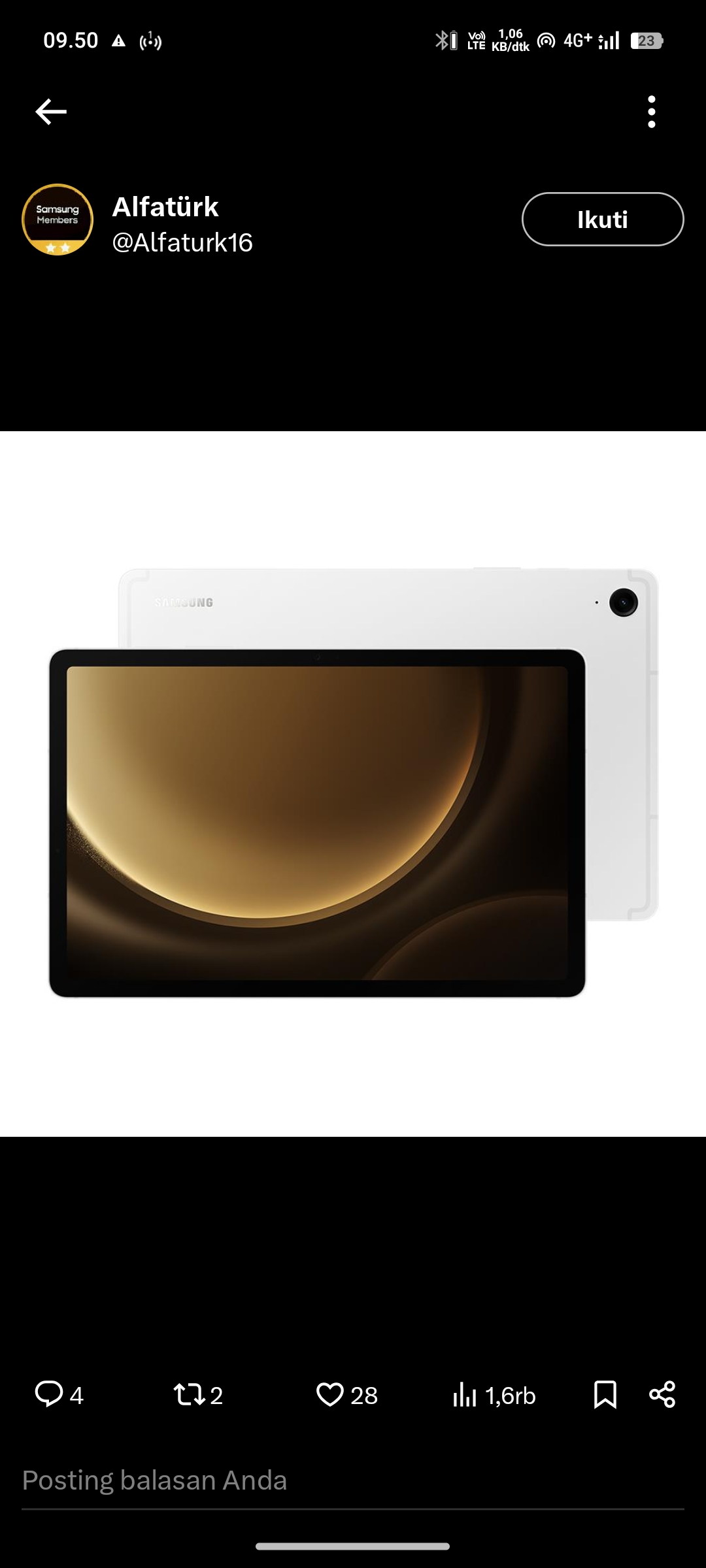 Galaxy Tab S9 FE