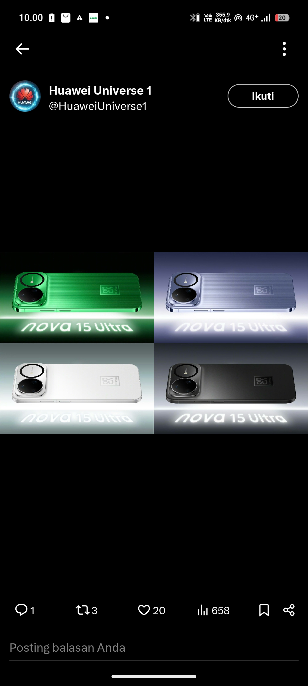 HUAWEI nova 15 Ultra