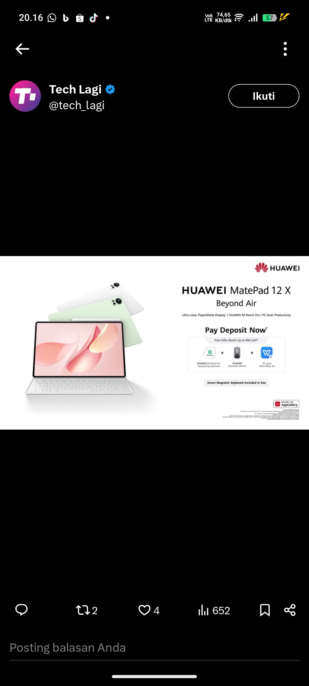 Huawei MatePad 12 X