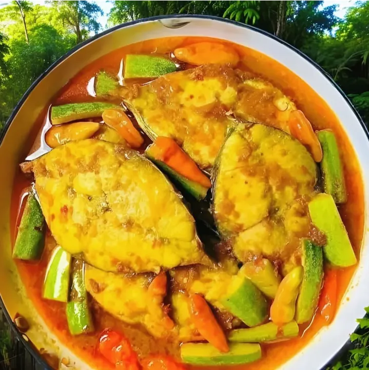 Asem ikan tenggiri pedas