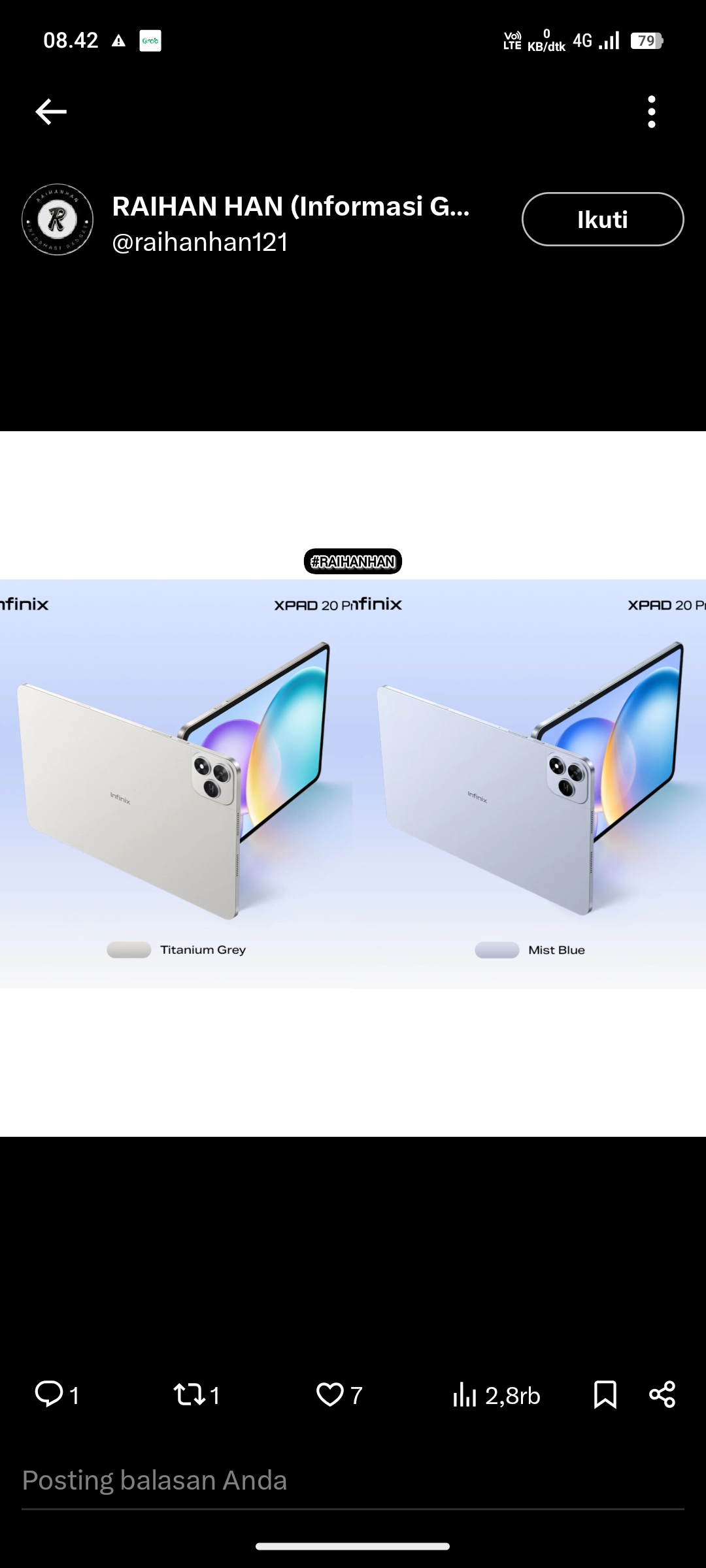 Infinix XPAD 20
