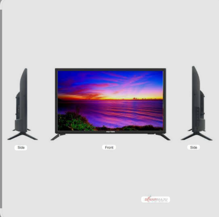 TV LED Polytron memiliki kualitas gambar lebih jernih dan lebih imersif