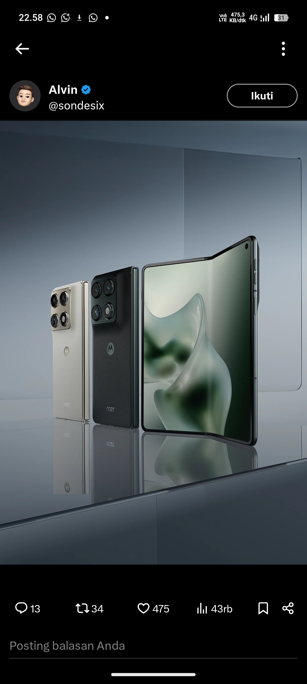 Motorola Razr Fold