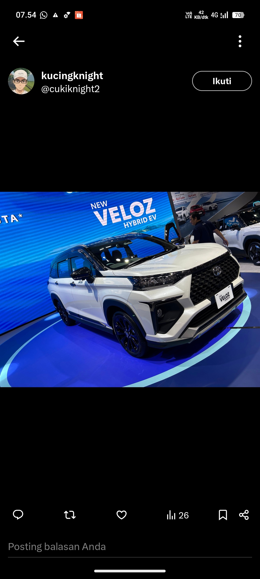 Toyota Veloz Hybrid
