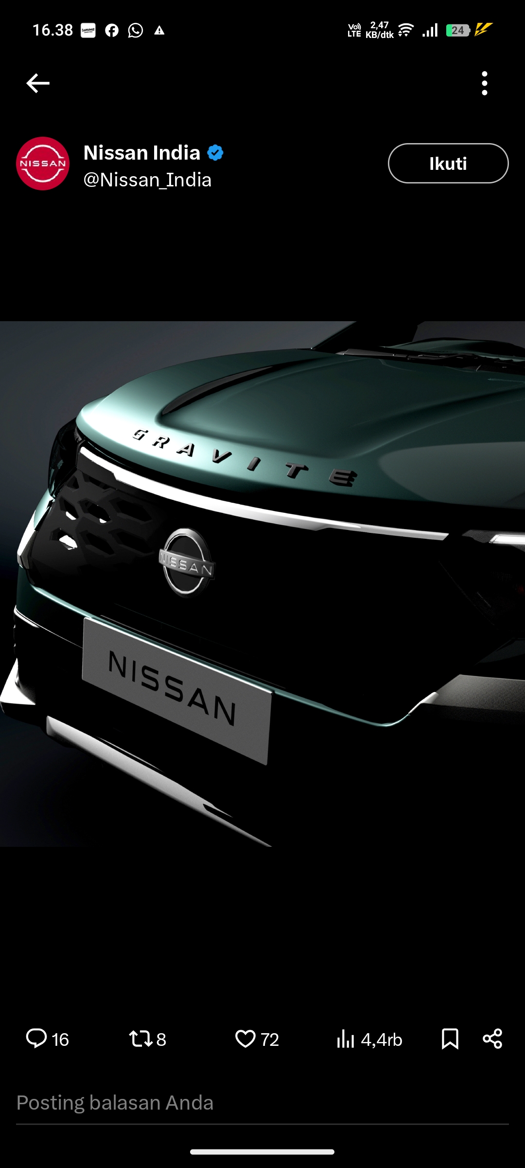 Nissan Gravite