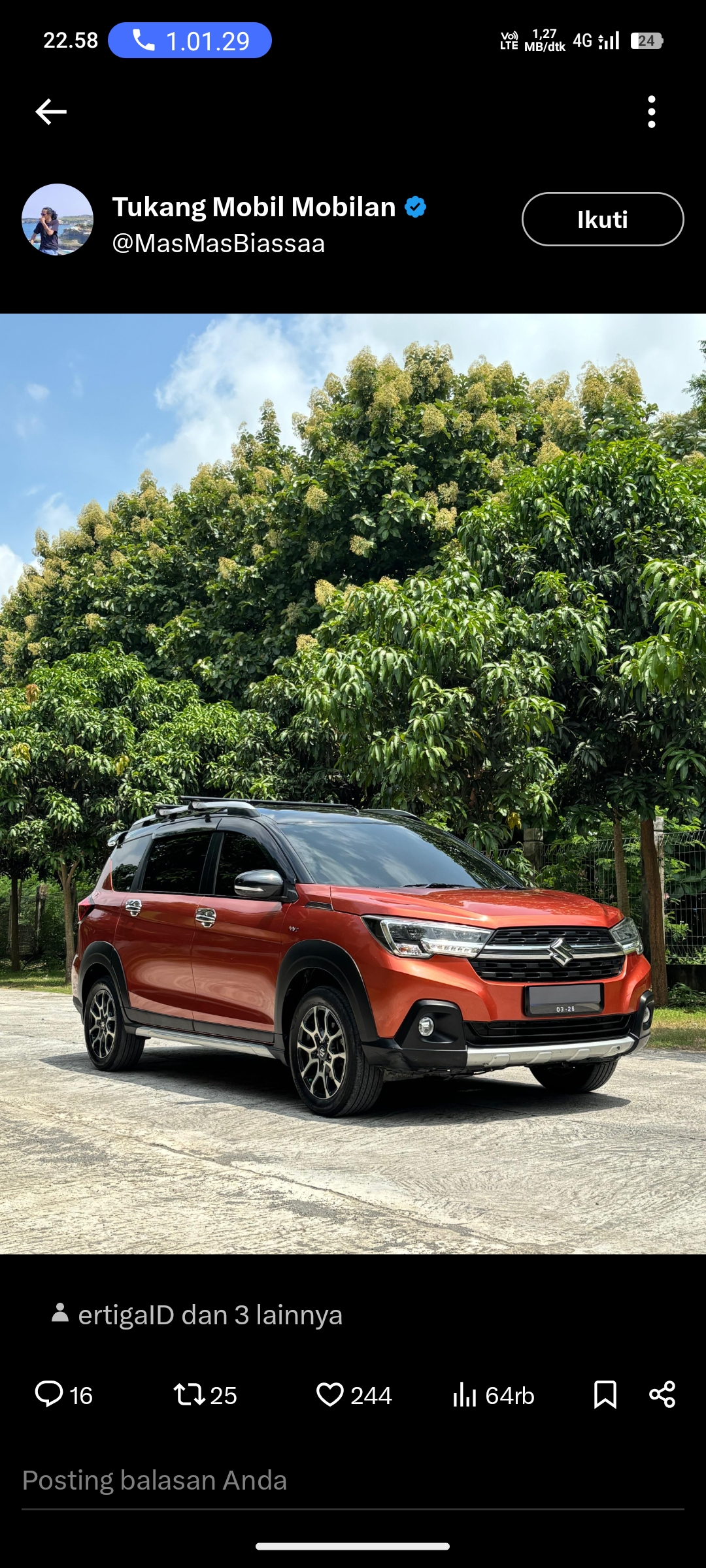 Mobil Low Sport Utility Vehicle (LSUV)