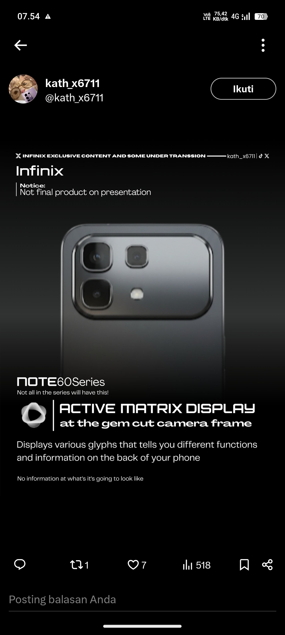 Infinix Note 60 Series