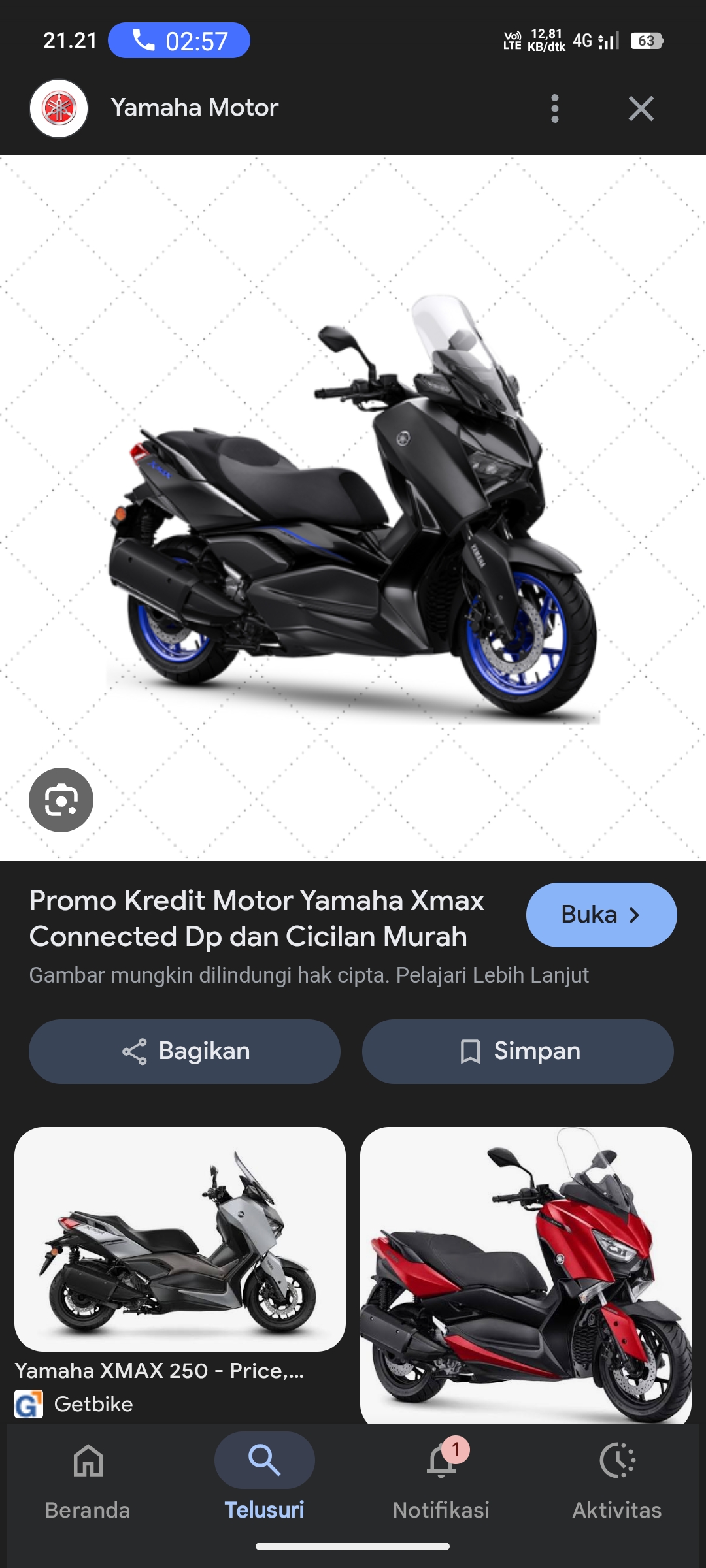 Yamaha XMAX 250