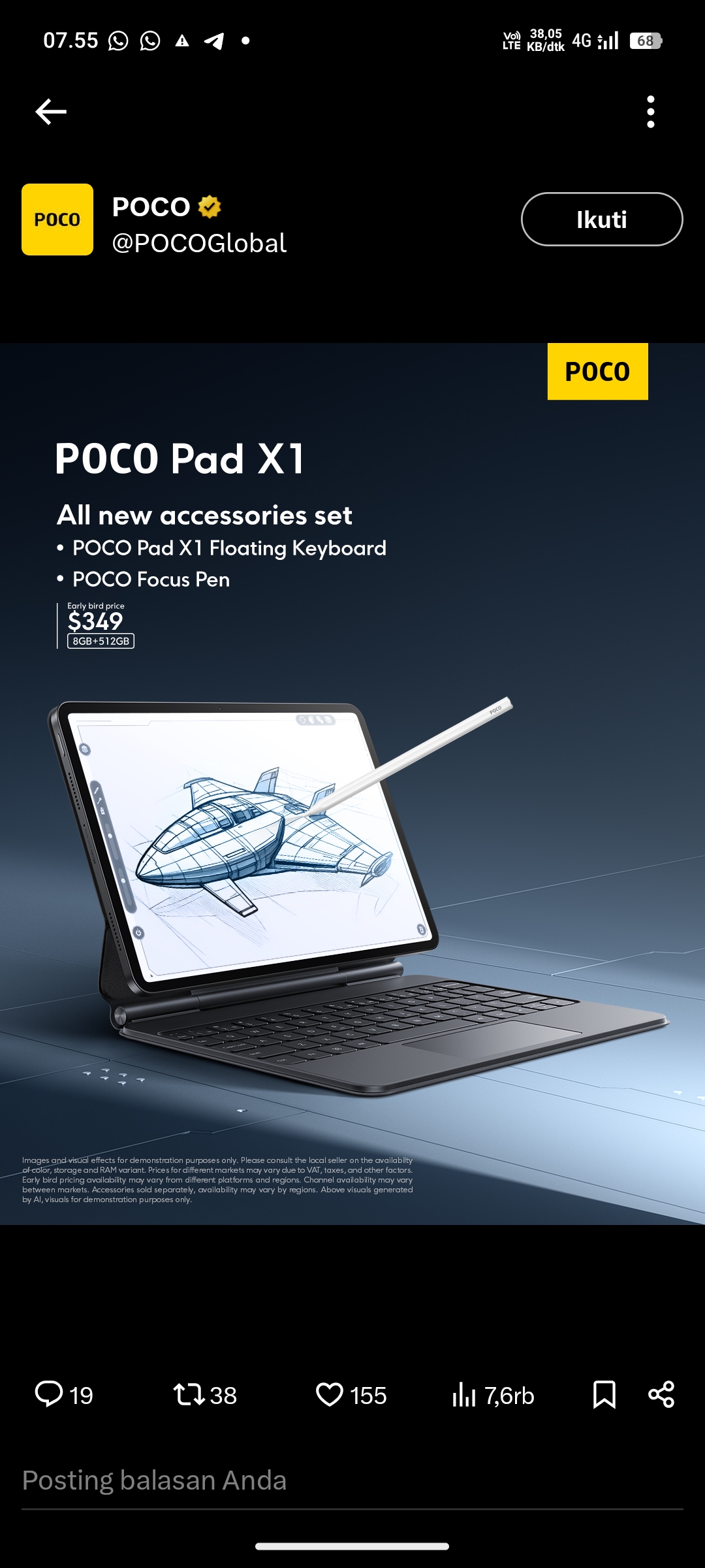 Poco Pad X1