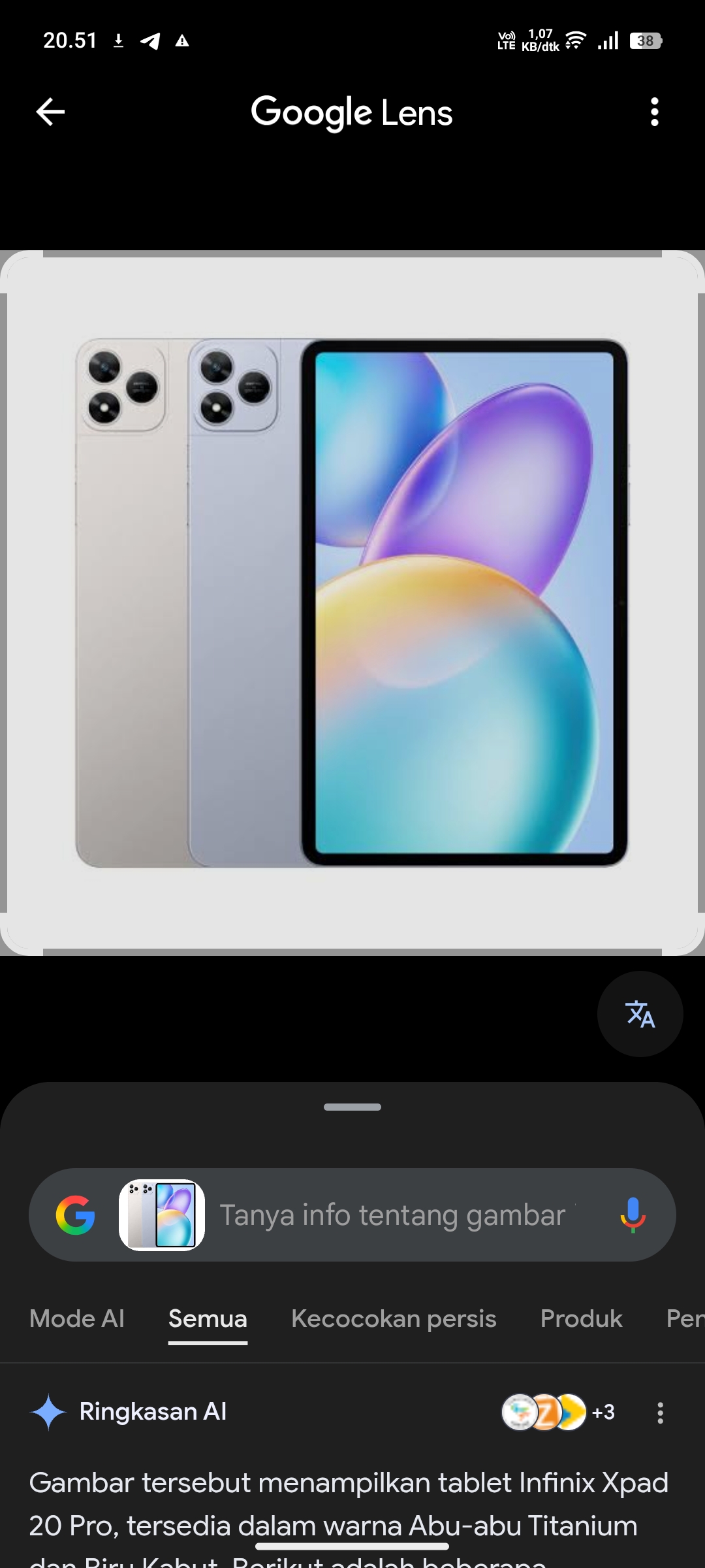 Infinix XPad 20 Pro