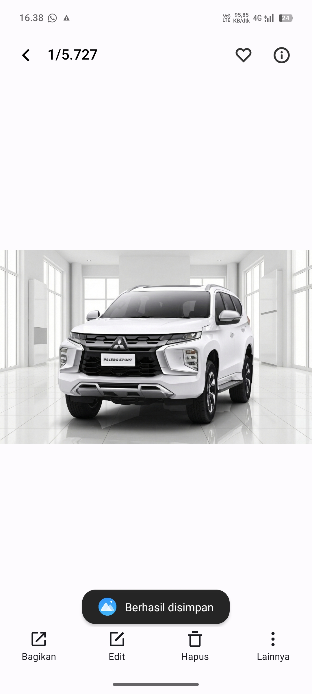 Pajero Sport Exceed MT 2026
