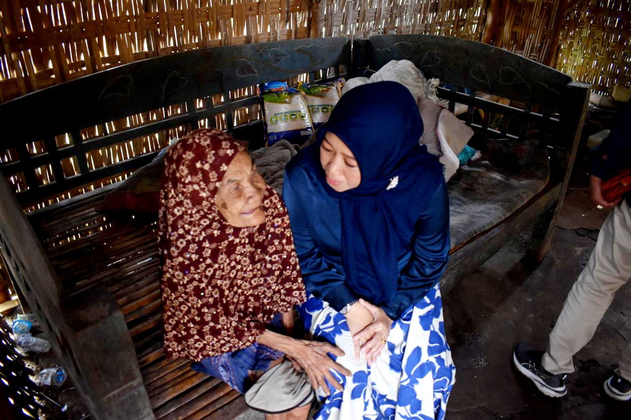 ASPIRATIF: Anggota Komisi VIII DPR RI Ansari berkunjung dan mendengarkan aspirasi masyarakat. (ANSARI UNTUK JPRM)
