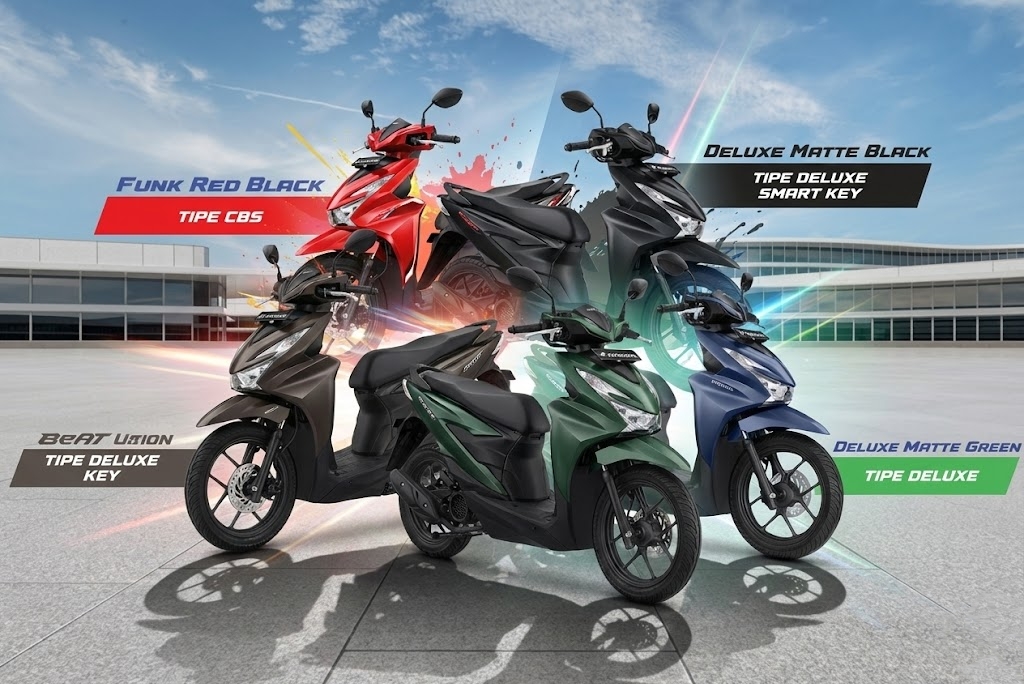 Honda BeAT 2026 yang bisa menjadi pilihan  motor matic irit