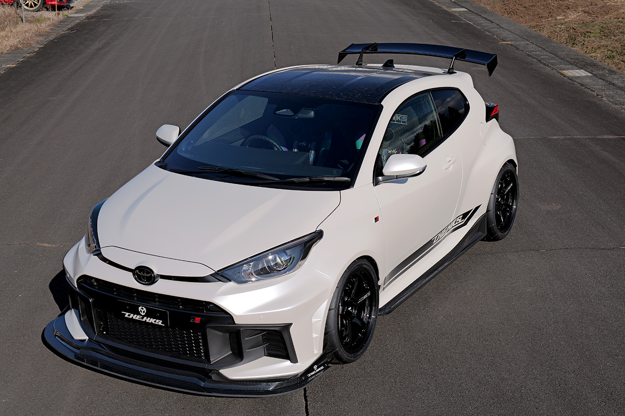 The HKS GR Yaris Dimension Y