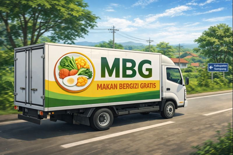 ilustrasi mobil MBG