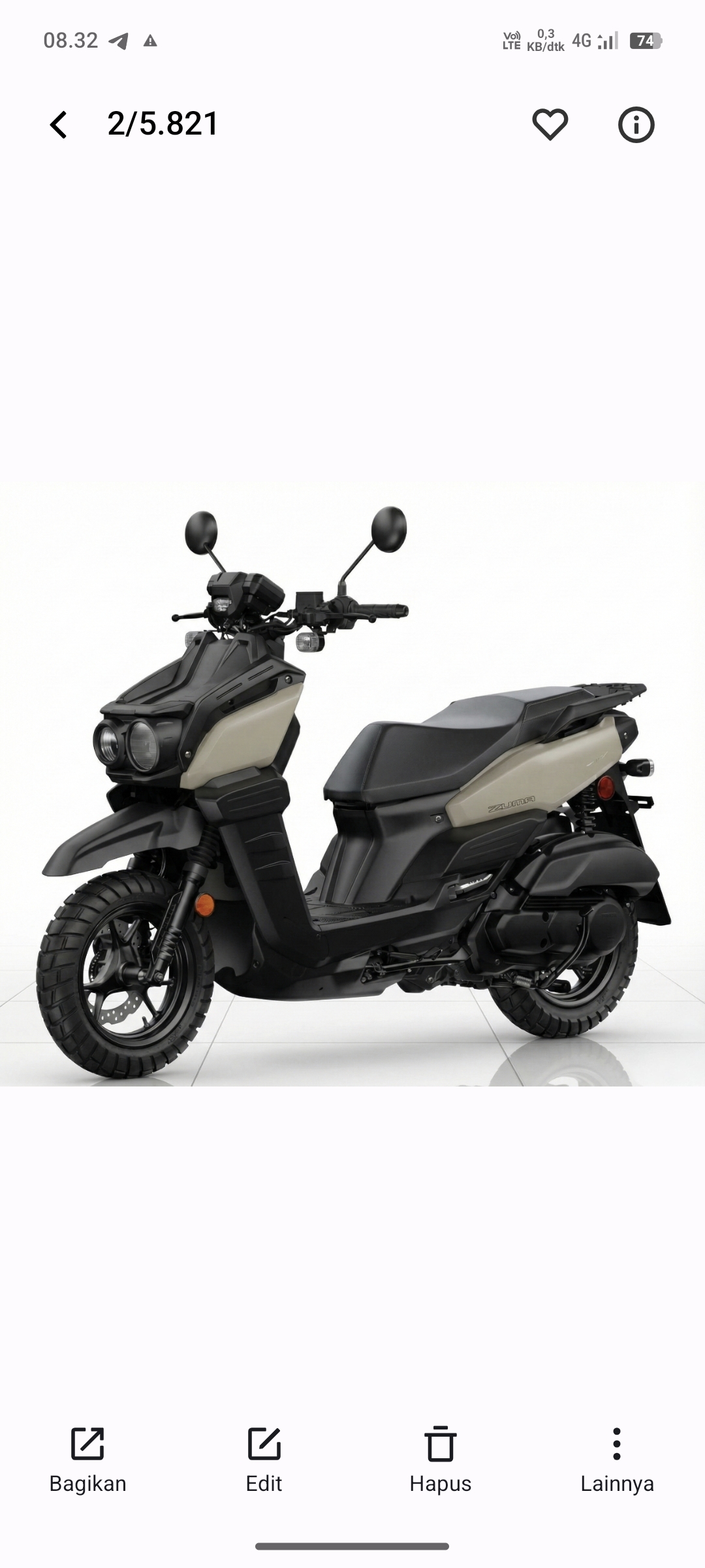 Yamaha Zuma 2025