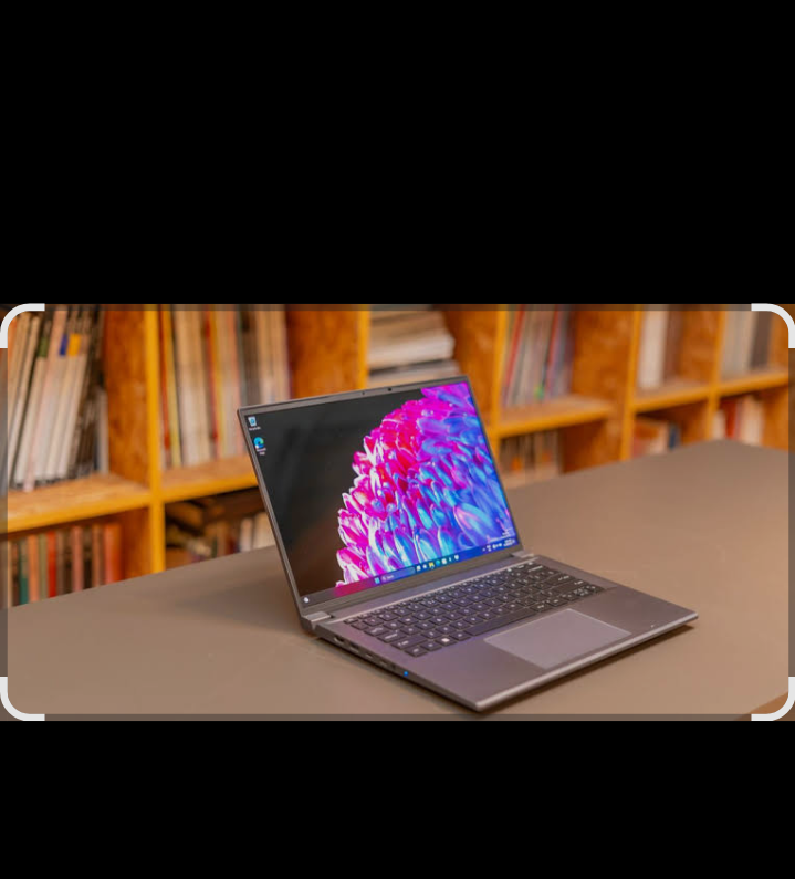 Laptop Acer RAM 100GB memungkinkan pemrosesan dataset besar langsung di perangkat.