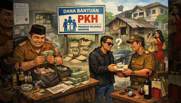 Ilustrasi dugaan penyimpangan PKH