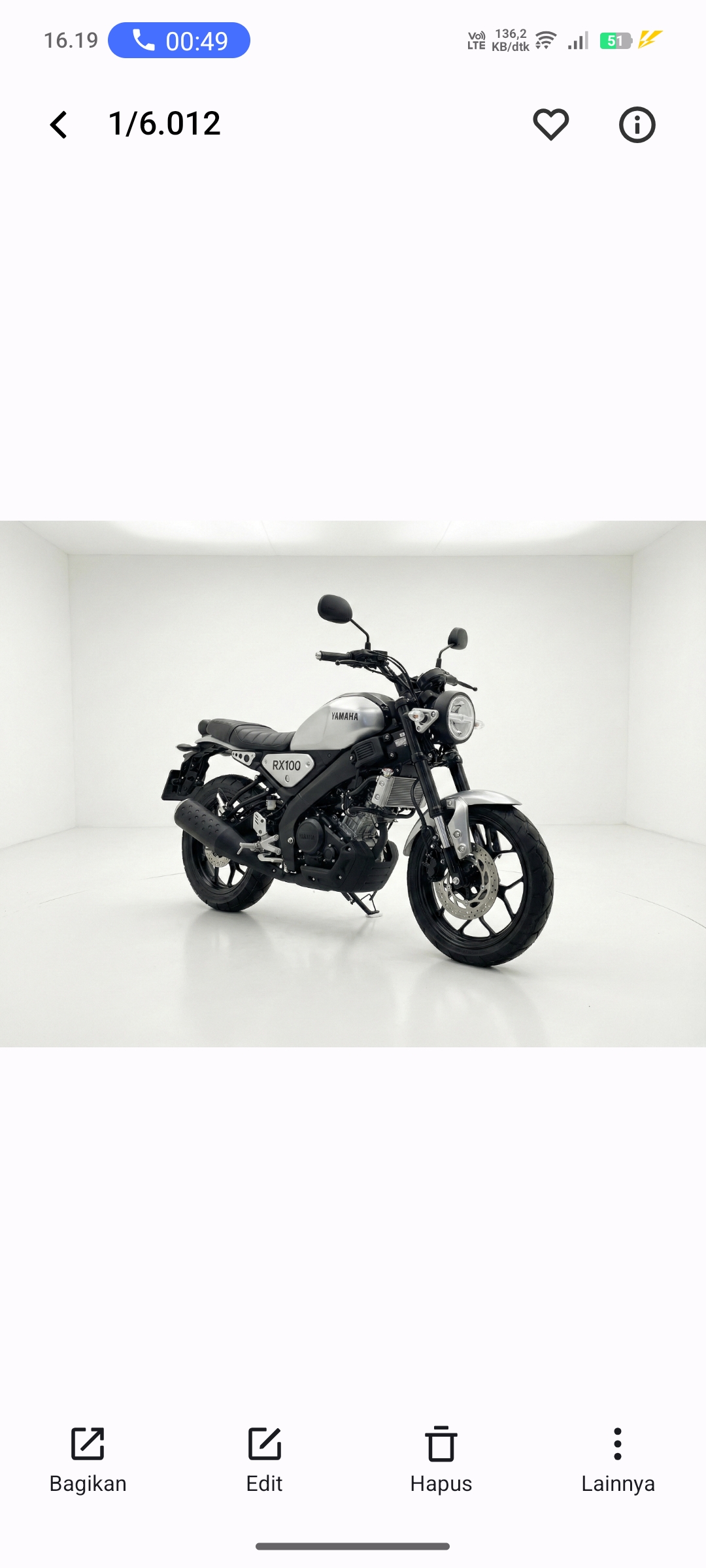 Yamaha RX 100 2026