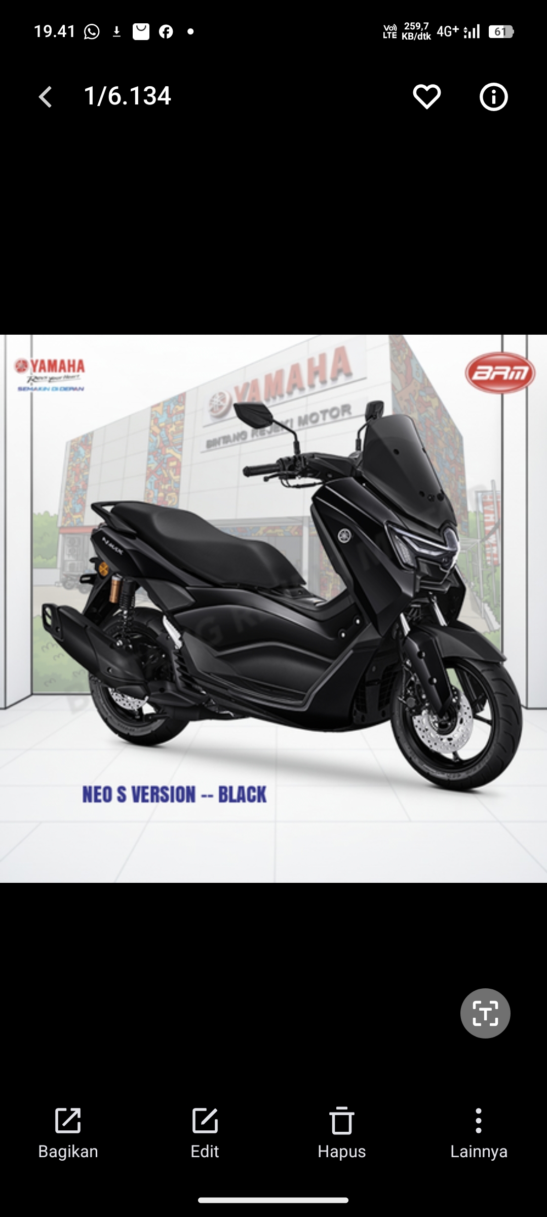 Yamaha NMAX 155 model tahun 2026