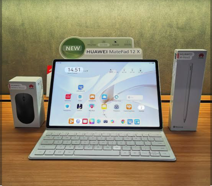 MatePad 12 X 2026 hadir dengan bodi ramping dan ringan