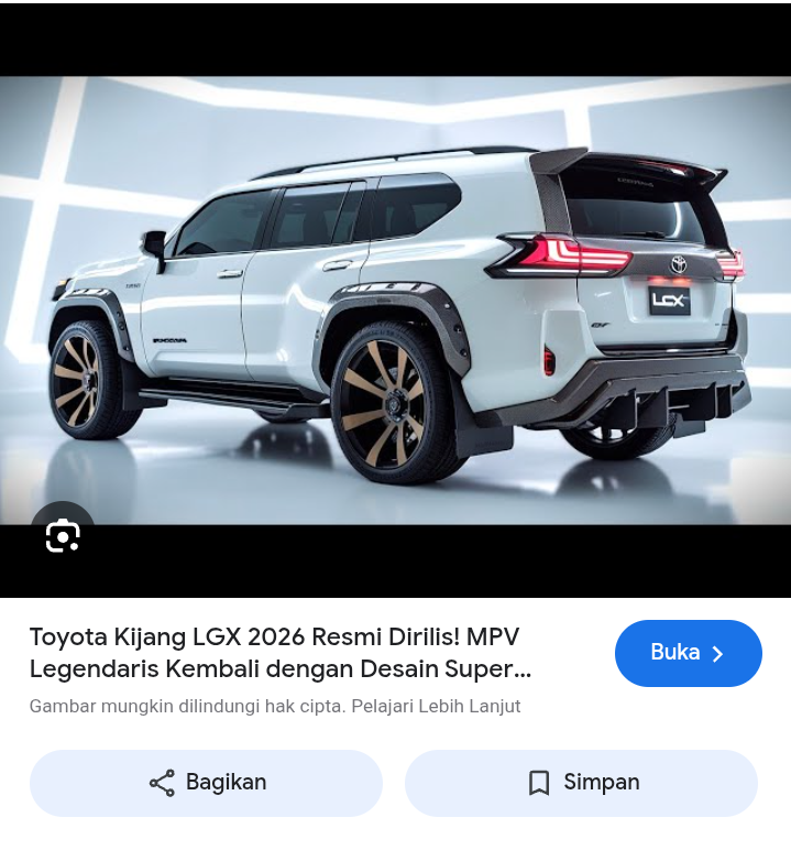 Kenyamanan kabin menjadi alasan utama Kijang LGX terus dipilih