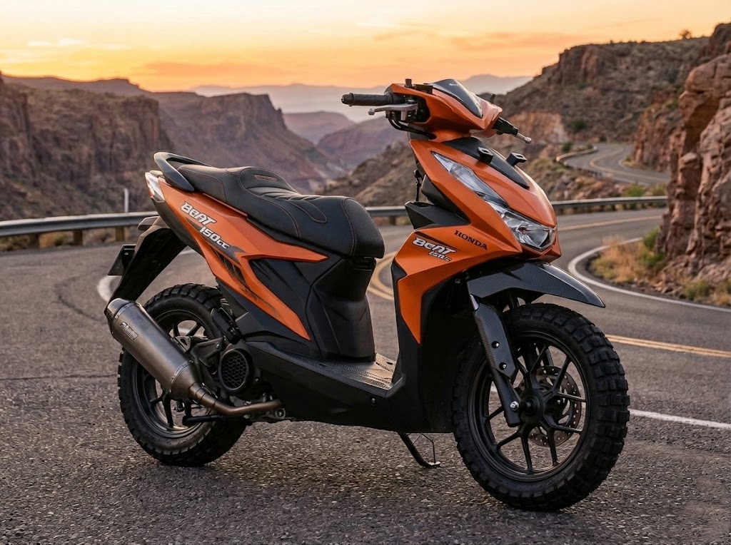 Honda Beat 150cc 2026 siap tantang motor lain dikelasnya