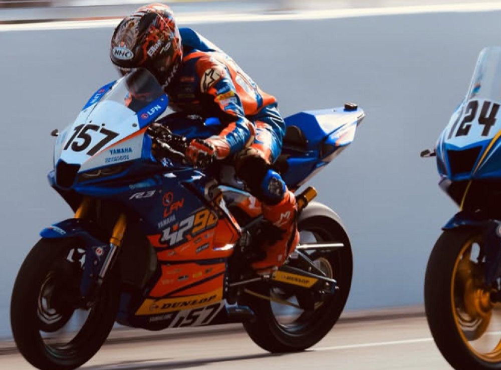 KEBANGGAAN MADURA: Robby Sakera saat tampil pada ajang balapan ARRC ronde lima 2025.