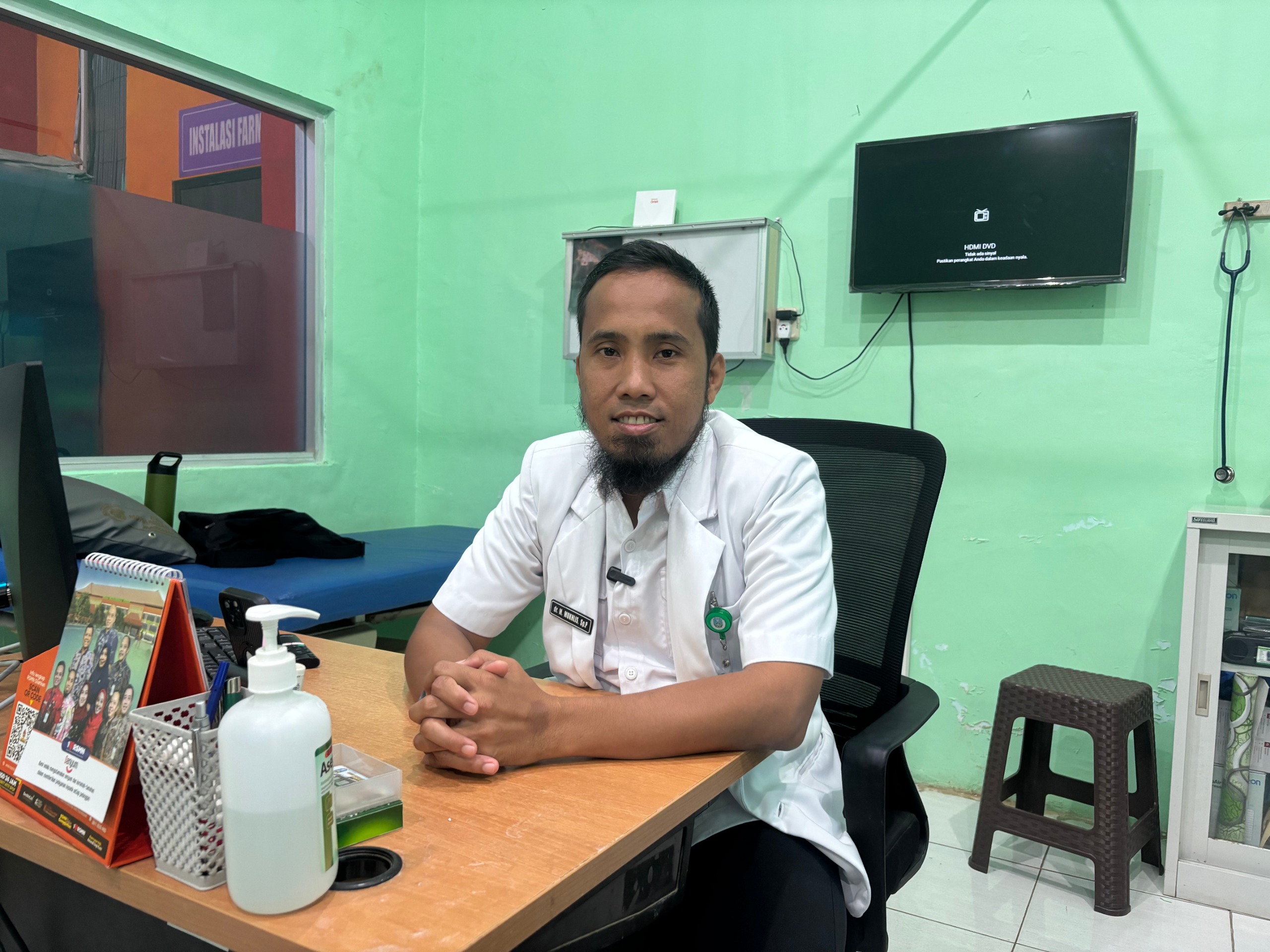 Dokter Spesialis Paru, Mokhammad Mukhlis.