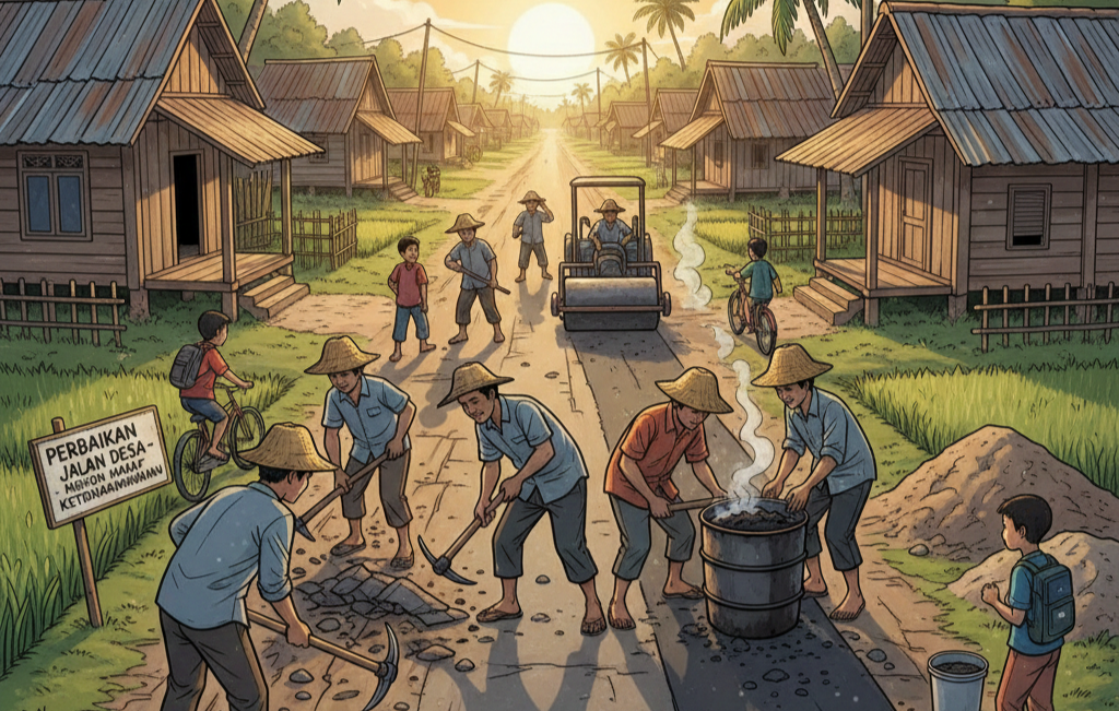 Ilustrasi dibantu Gemini AI