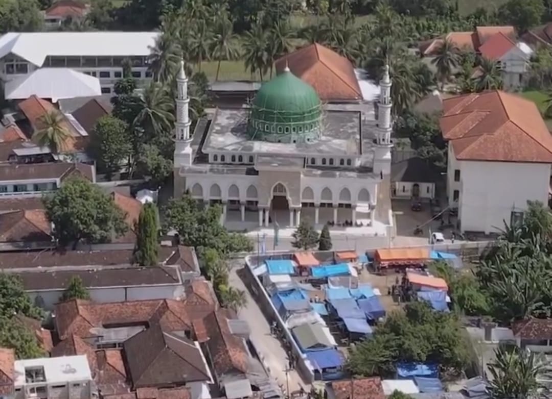 Salah satu potret udara PonPes Annuqayah