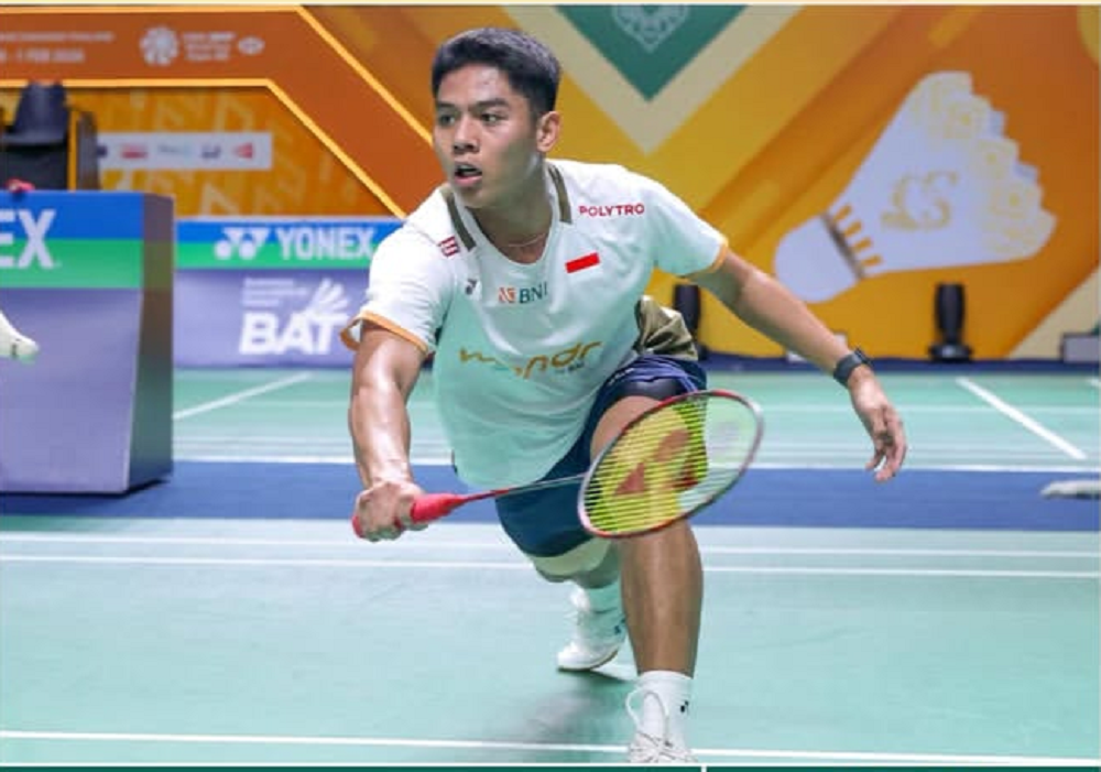 TALENTA MUDA: Moh. Zaki Ubaidillah saat melawan atlet Prancis Arnaud Merkle di Thailand, Kamis (29/1).