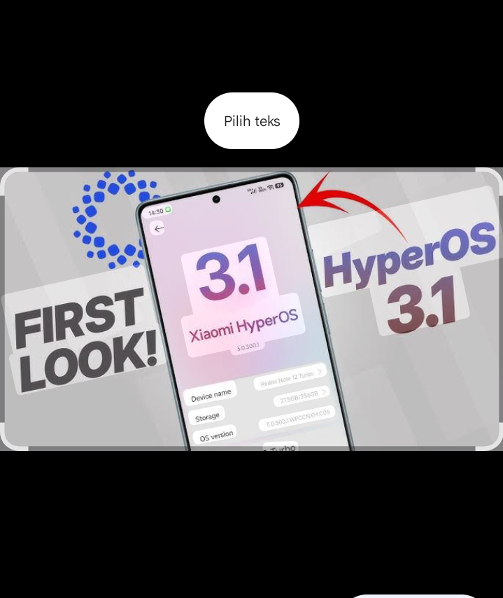 Xiaomi Perluas Uji Global HyperOS 3.1